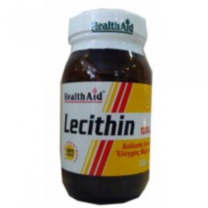 HEALTH AID Lecithin 1200mg 50 Κάψουλες